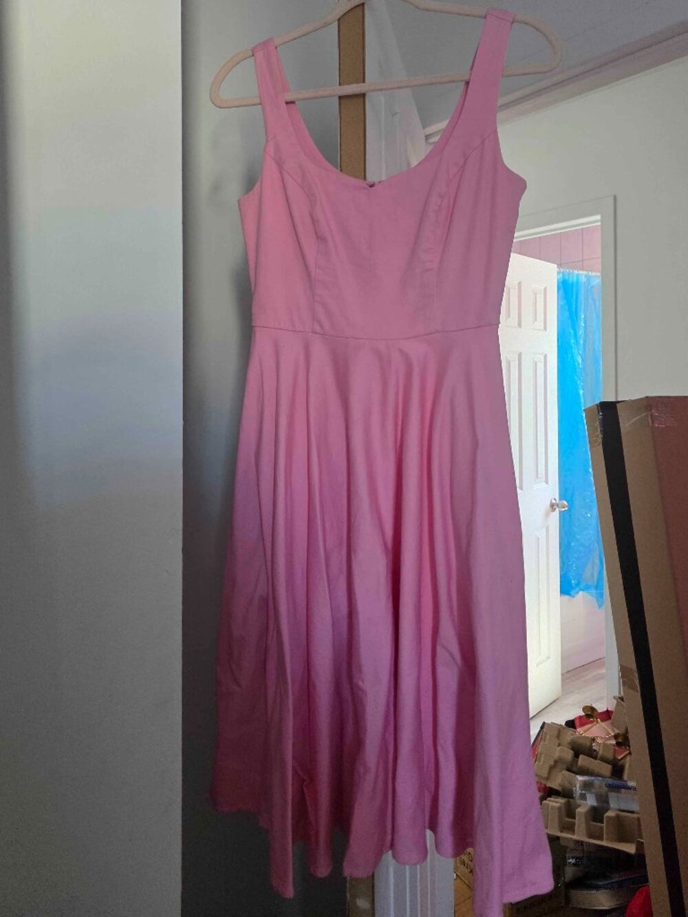Pink Hellbunny Vintage Style Dress size XS